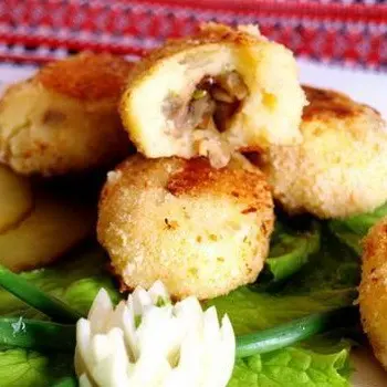 Lean potato zrazy with mushrooms: step by step recipes with photos