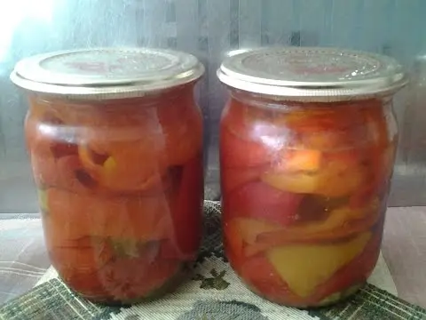 Lecho of peppers without tomatoes for the winter