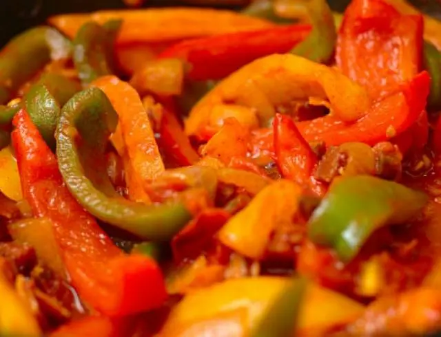 Lecho of peppers without tomatoes for the winter