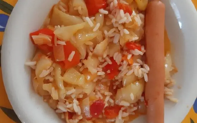 Lecho recipe with rice