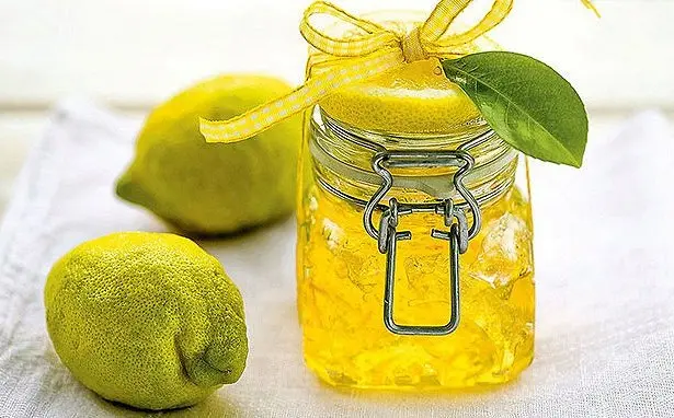 Lemon jam for the winter