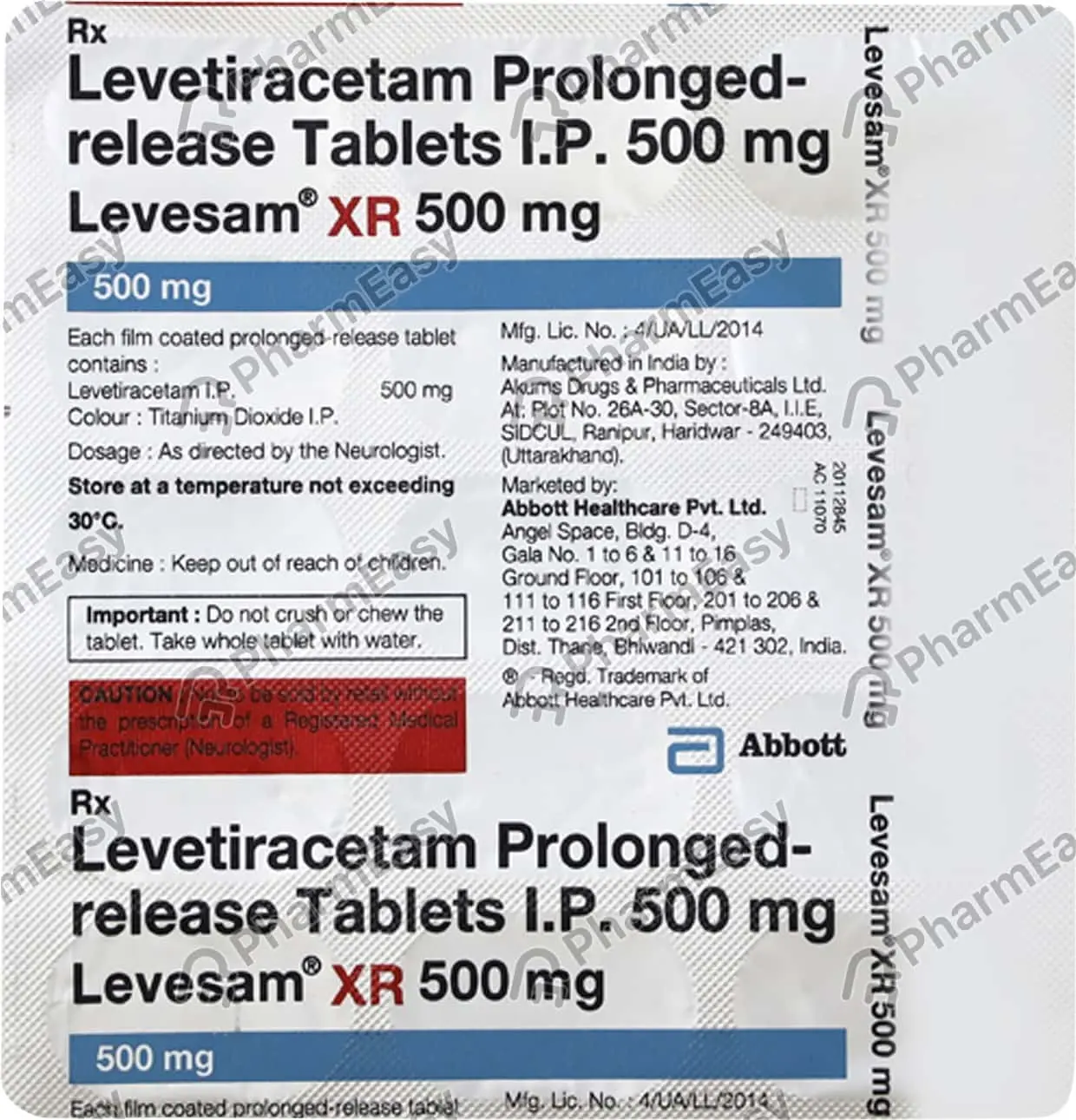 Levetiracetam &#8211; action, contraindications, side effects, price