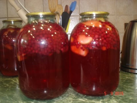 Lingonberry compote: how to cook a lingonberry drink from frozen, fresh berries, with apples, recipes for winter preparations