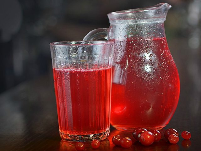 Lingonberry fruit drink