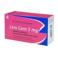 Lirra Gem – 製劑成分、作用、劑量、禁忌症