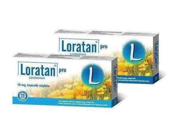 Loratan pro for allergic rhinitis and urticaria. Composition, dosage, precautions