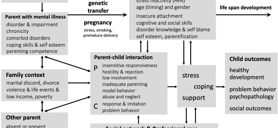 Losing a parent in early childhood increases your susceptibility to stress and depression