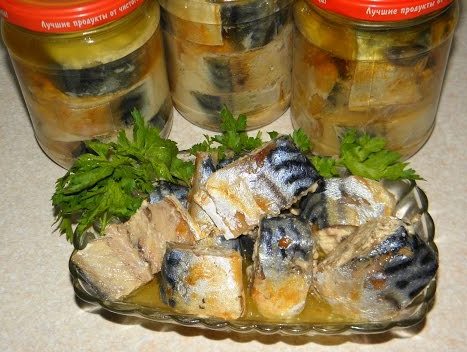 Mackerel in autoclave: 4 recipes