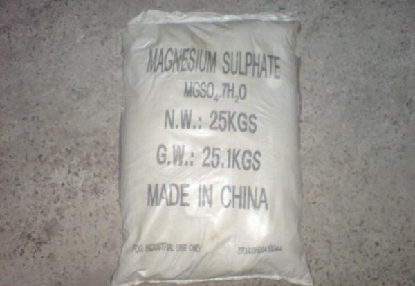 Magnesium sulfate as a fertilizer: application in the garden