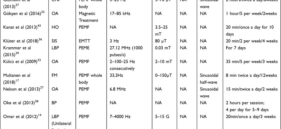 Magnetic field &#8211; rehabilitation, indications, treatment