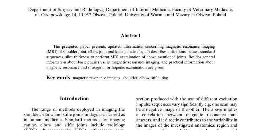 Magnetic resonance imaging of limbs and joints &#8211; when to do it and what is it about?