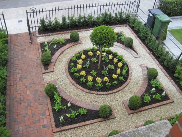 Making a round flower bed: luxurious ideas + inspiring photos