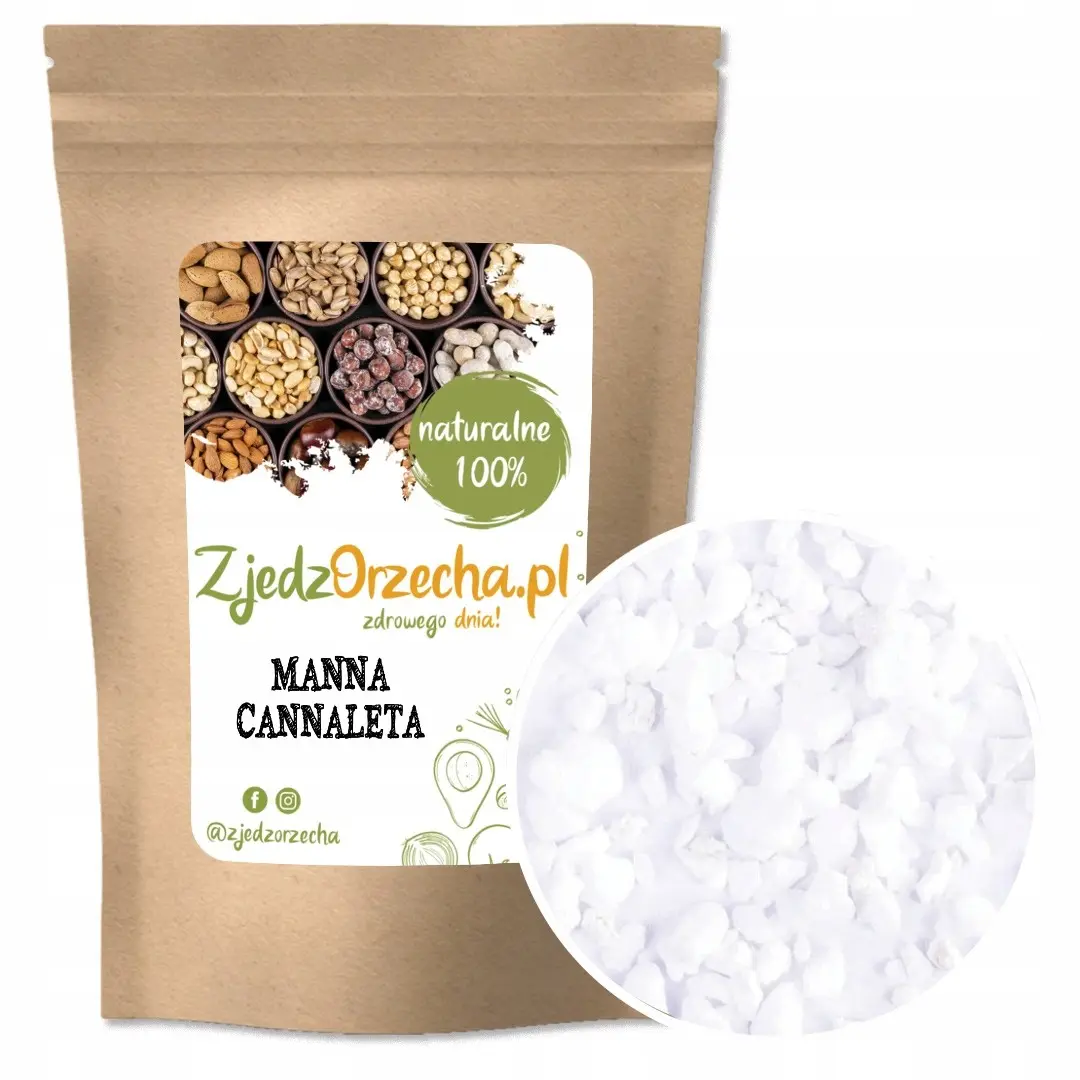 Mannitol — zdrowy zamiennik cukru