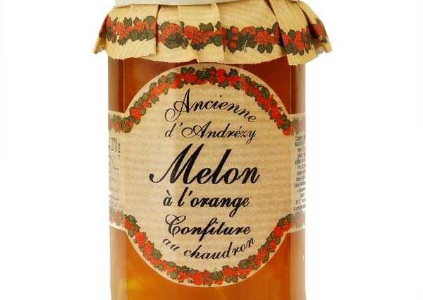 Marmalade with melon flavor