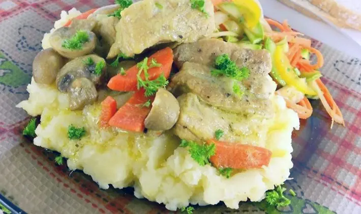 Mashed Potatoes with Mushrooms: Step by Step Recipes