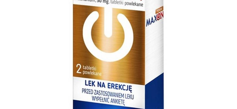 Maxon &#8211; characteristics, composition, indications, dosage, precautions. A drug for erection problems