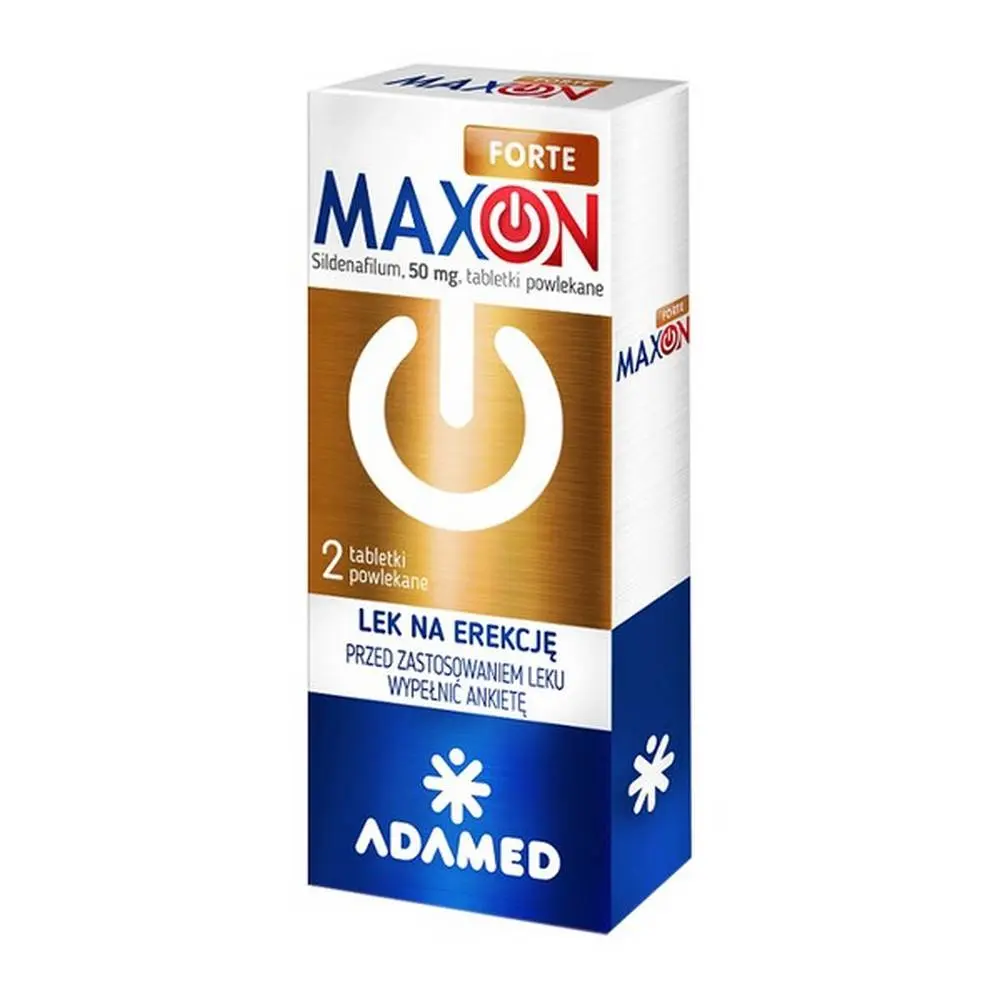 Maxon &#8211; characteristics, composition, indications, dosage, precautions. A drug for erection problems