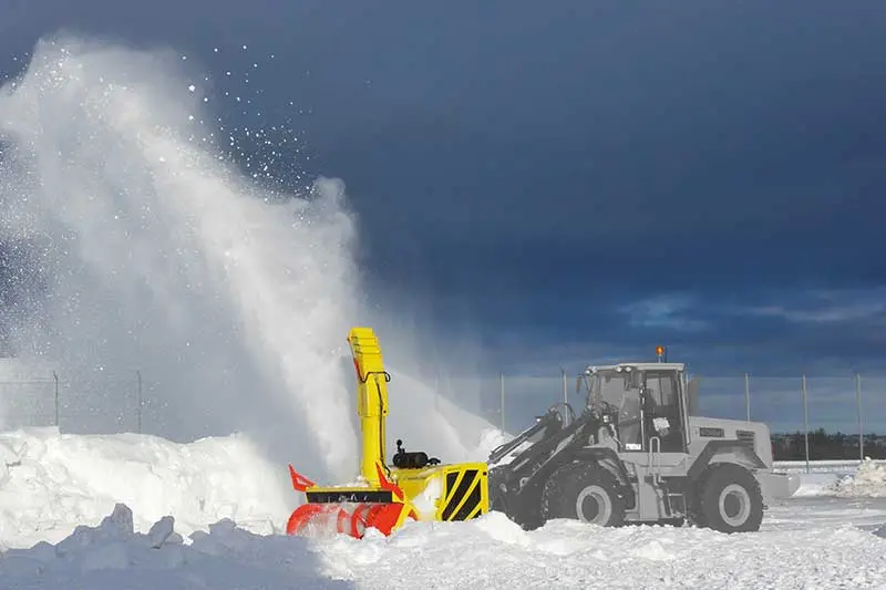 Mechanical snow blower Arctic