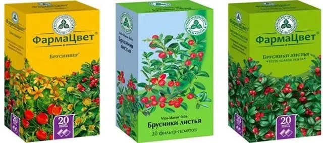 Medicinal properties of lingonberry leaves