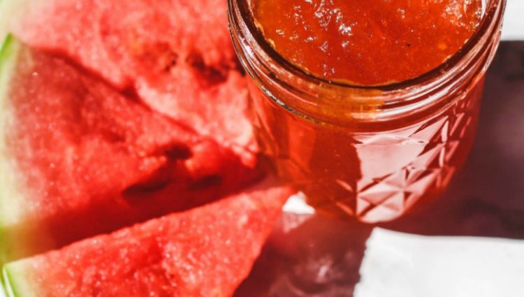 Melon peel jam