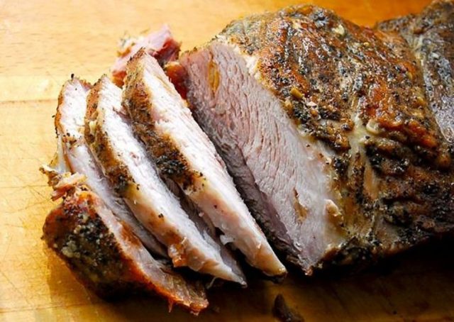 Microwave boiled pork: recipes with photos step by step