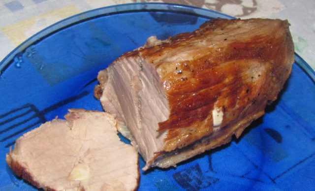 Microwave boiled pork: recipes with photos step by step