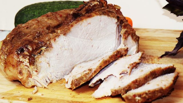 Microwave boiled pork: recipes with photos step by step