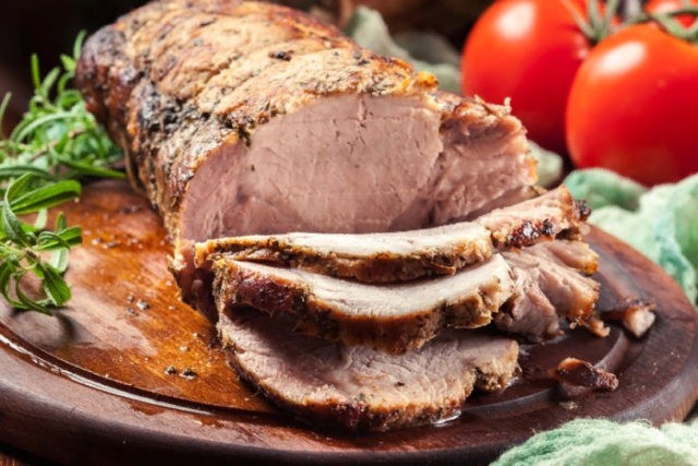 Microwave boiled pork: recipes with photos step by step