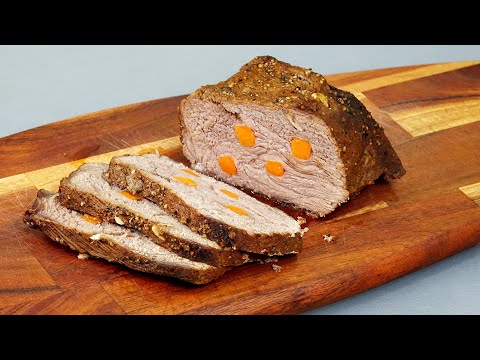 Microwave boiled pork: recipes with photos step by step