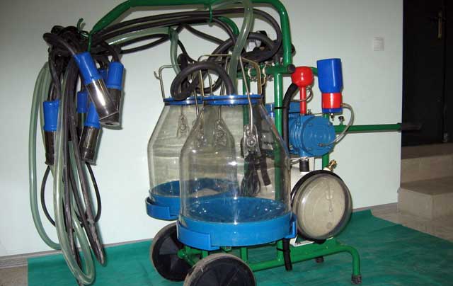 Milking machine AID-1, 2