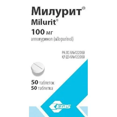 Milurit &#8211; indications, contraindications, dosage and side effects