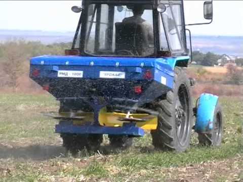 Mineral fertilizer spreader: advantages