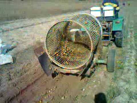 Mini tractor potato planter