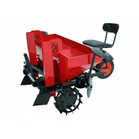 Mini tractor potato planter