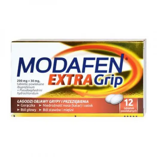 Modafen for respiratory infections. Composition and dosage of the drug