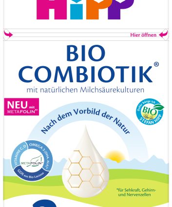 Modified milk and its important ingredients &#8211; Metafolin® in the following milk HiPP BIO COMBIOTIK®