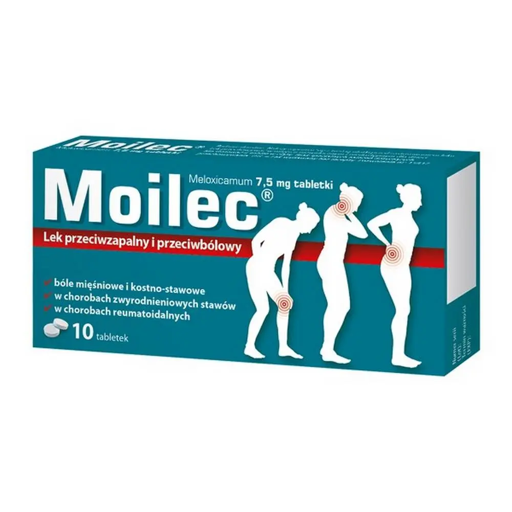 Moilec &#8211; action, indications, side effects. A strong anti-inflammatory and analgesic drug