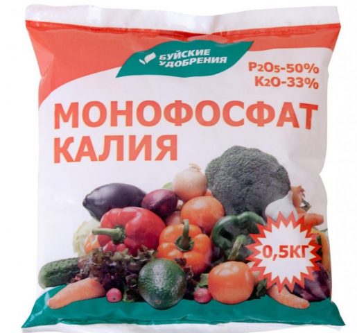 Monopotassium phosphate for feeding tomatoes: application, dosage for seedlings