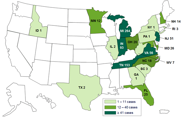 More fungal meningitis cases in the US