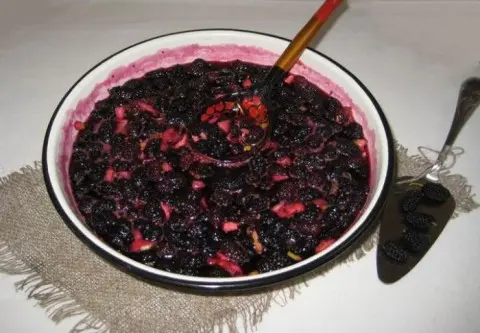 Mulberry jam: recipes