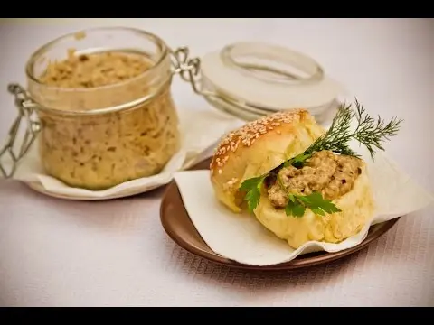 Mushroom caviar according to recipes for cooking from porcini mushrooms