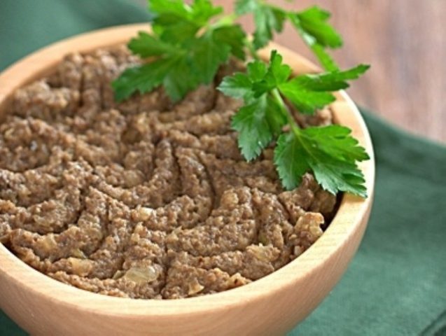 Mushroom caviar from rice for the winter: a simple recipe for cooking