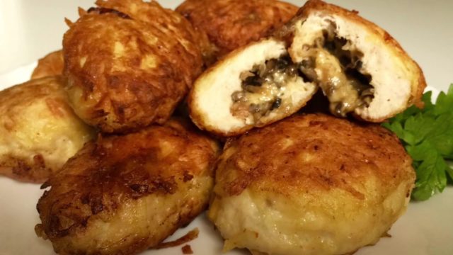 Mushroom cutlets: how to cook, step by step recipes with photos