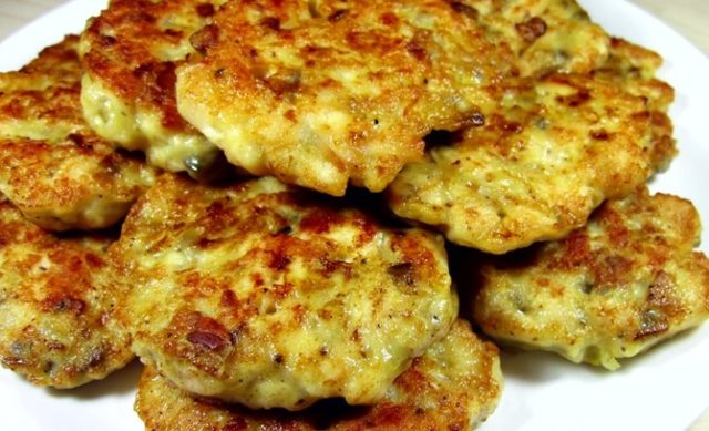 Mushroom cutlets: how to cook, step by step recipes with photos