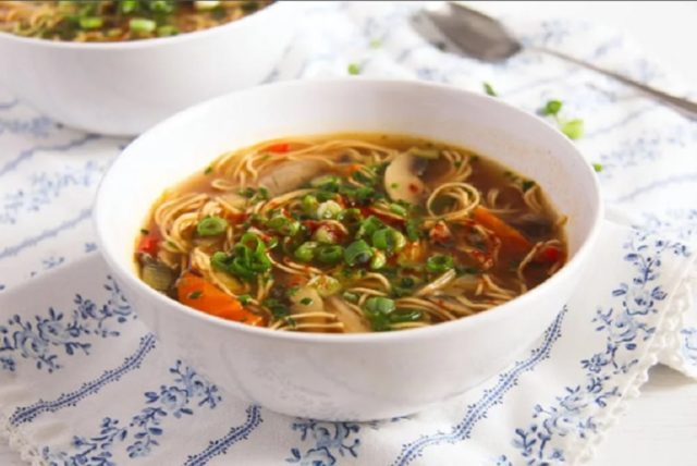 Mushroom noodles from white mushrooms: frozen, dried, fresh