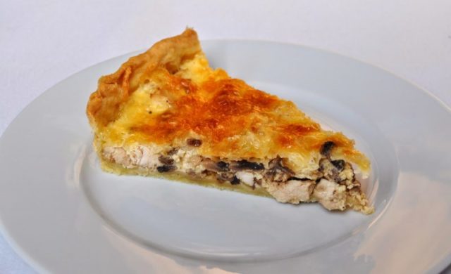 Mushroom pie: with potatoes, cabbage and meat, recipes with photos