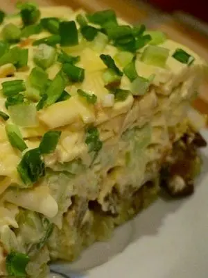 Mushroom salads with champignons and cucumbers