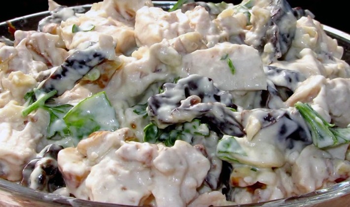 Mushroom salads with champignons: simple recipes