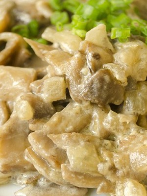 Mushrooms in cream: recipes for mushroom dishes