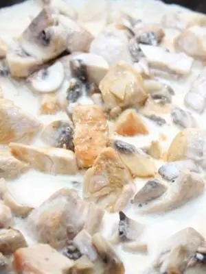 Mushrooms in cream: recipes for mushroom dishes